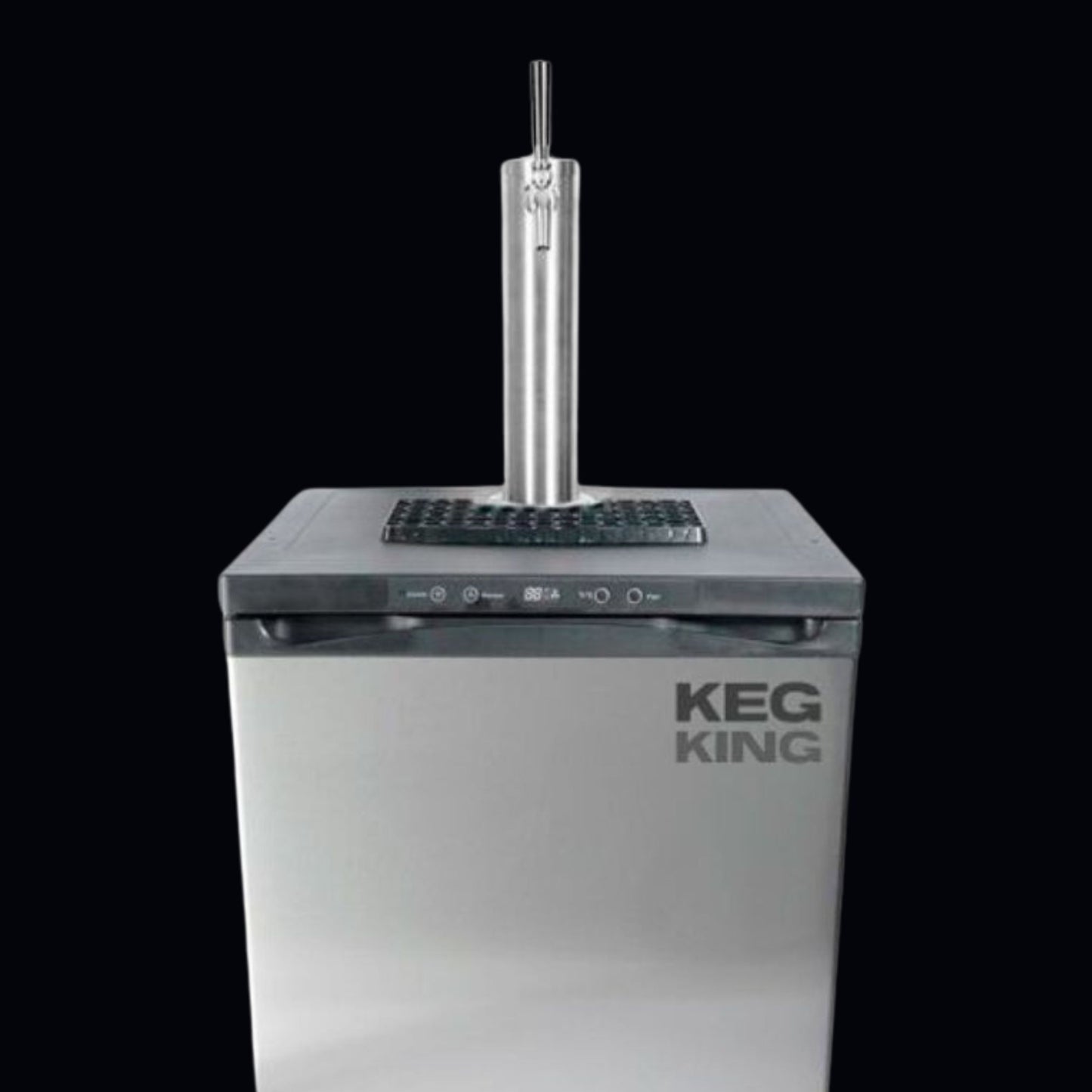 Single tap kegerator for 50l keg