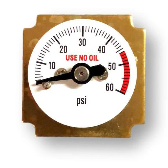 Mini Regulator Replacement Gauge (iKegger 1.0 - Old Style CO2 Regulator)