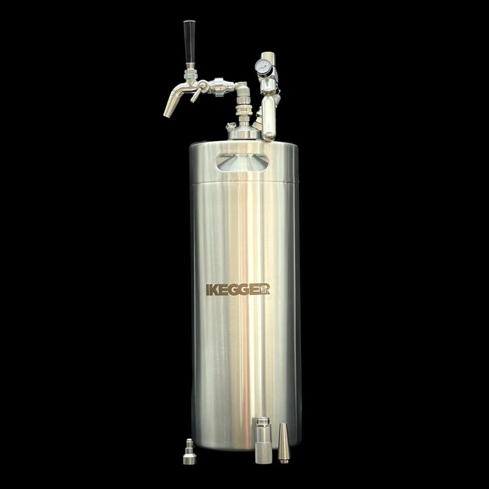 10l beer keg with tap system