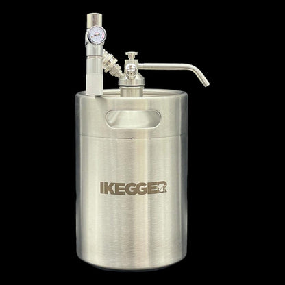 5L mini keg with push-button tap system from ikegger