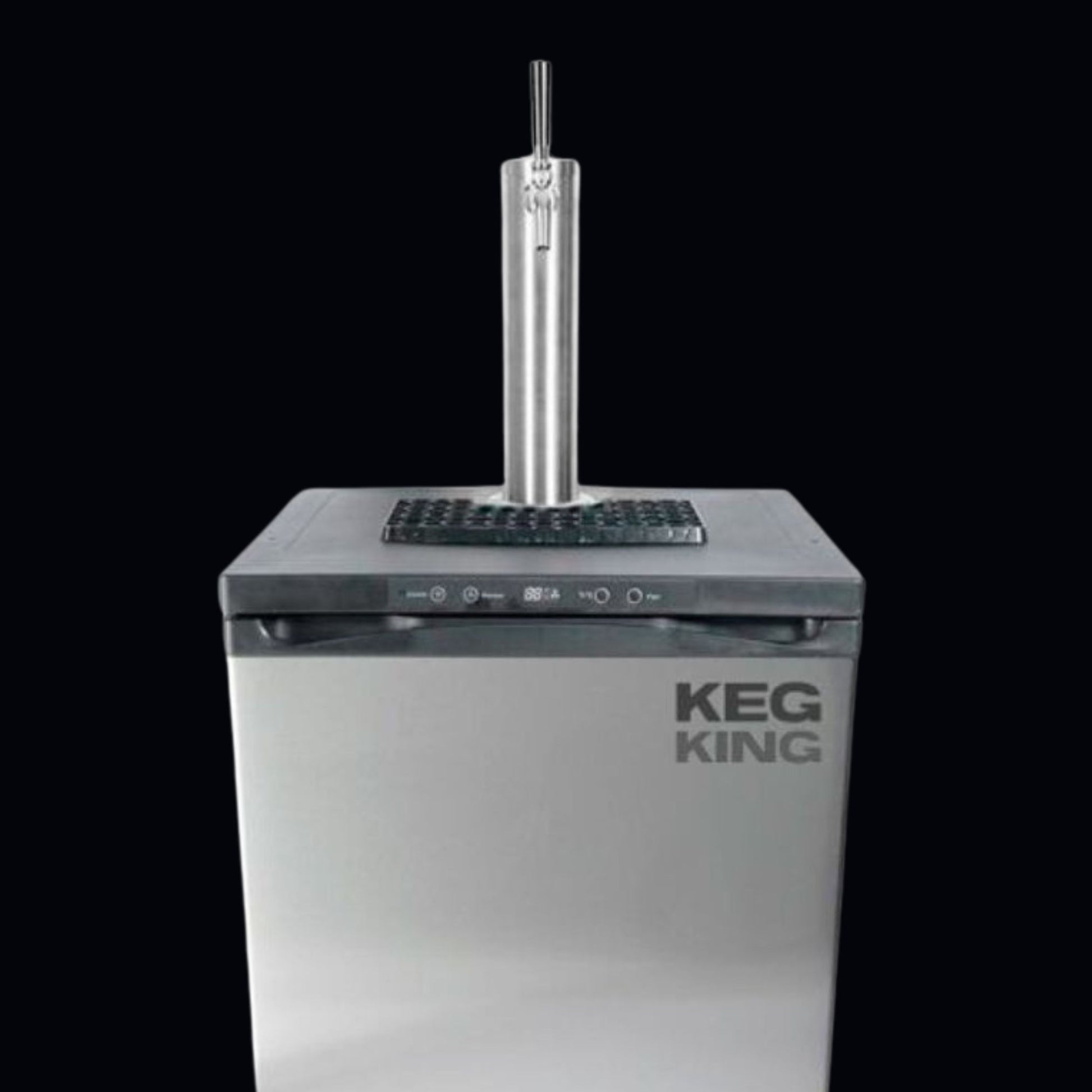 Single tap kegerator for 50l keg