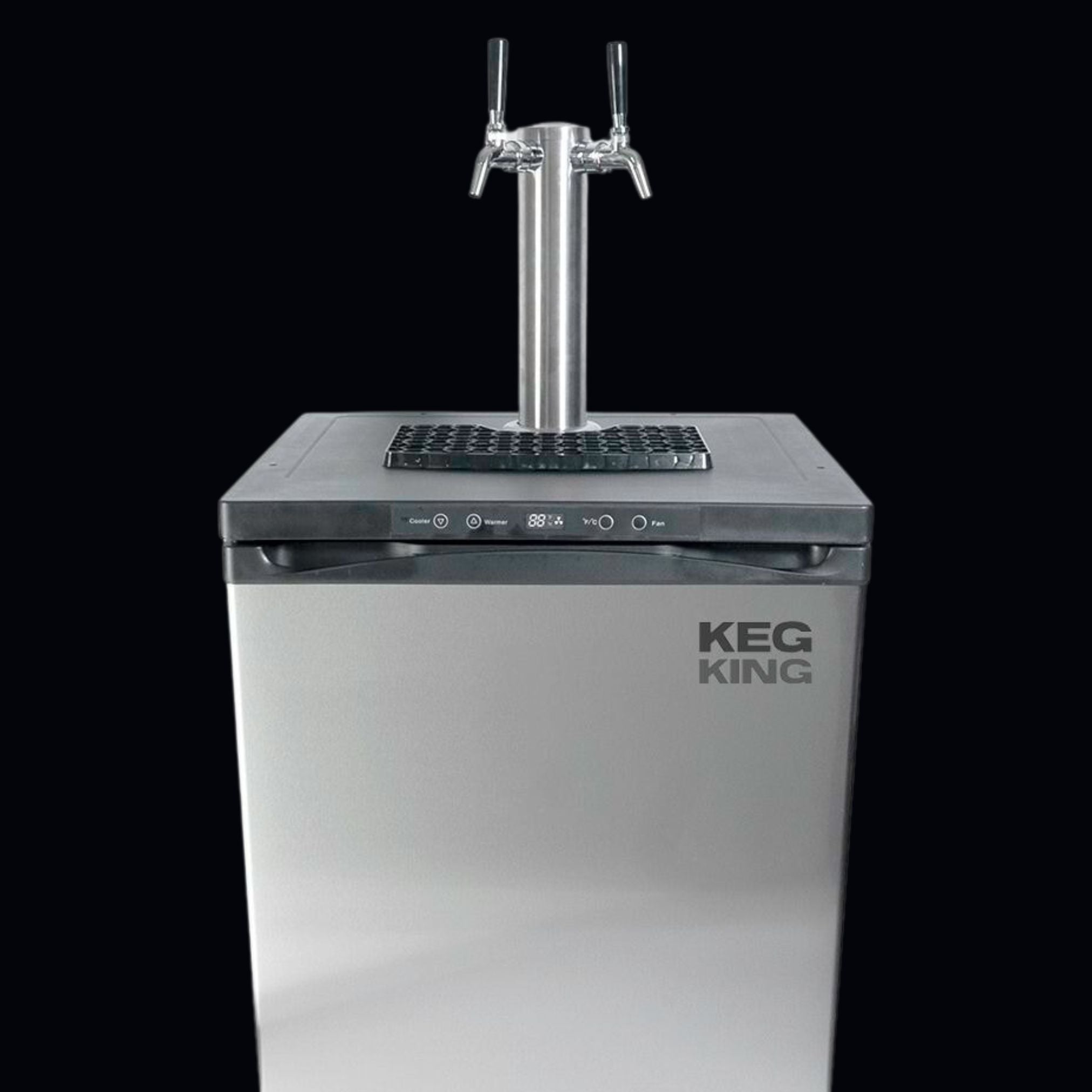 Kegerator KegMaster XL 2 Tap inc. Regulator, Taps & Connections