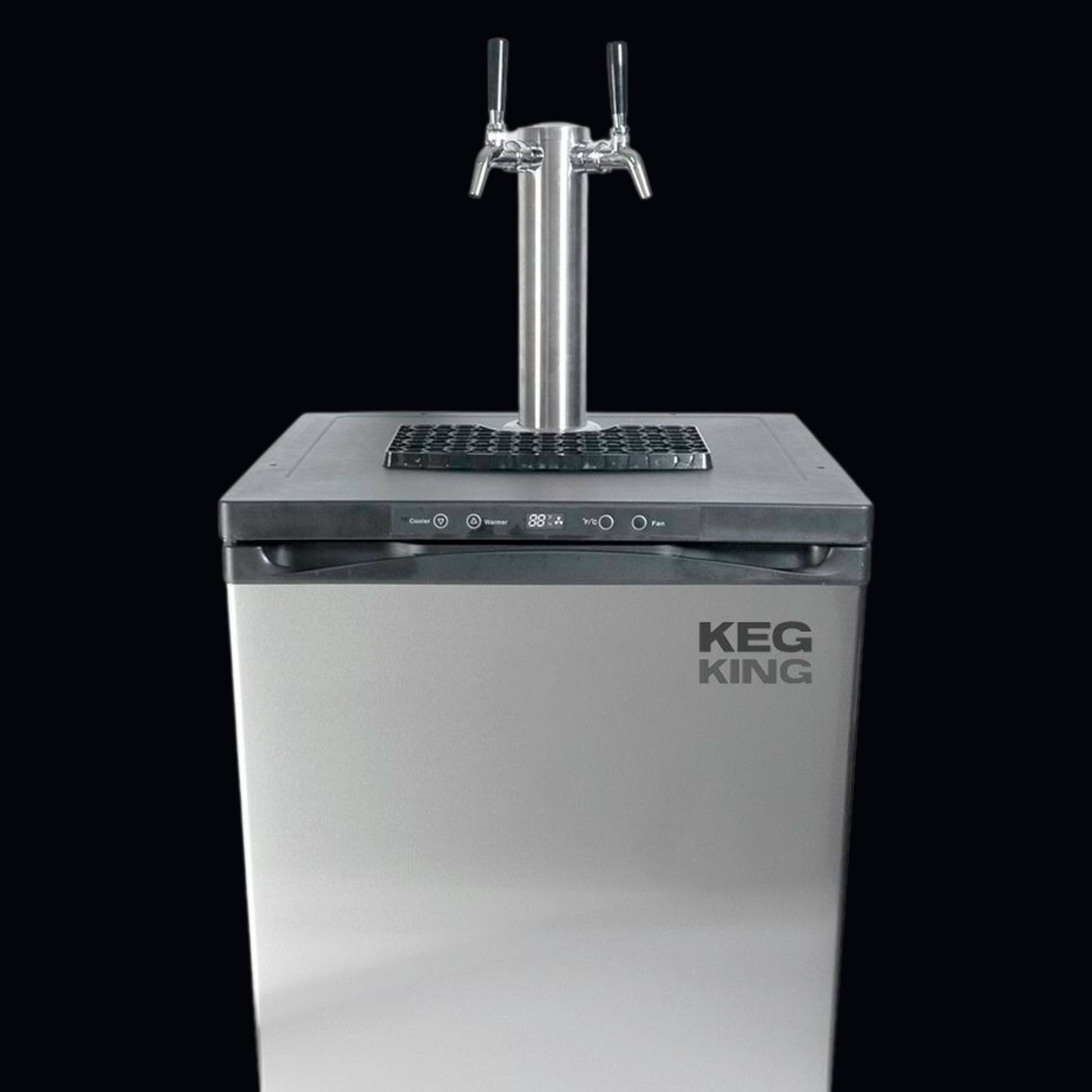 Kegerator KegMaster XL 2 Tap inc. Regulator, Taps & Connections