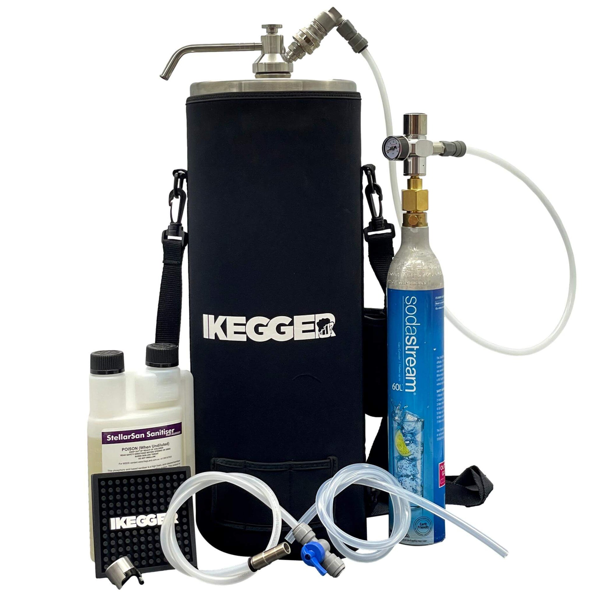 iKegger 2.0 Adapter for 2.2L CO2 & Nitrogen Gas Bottles