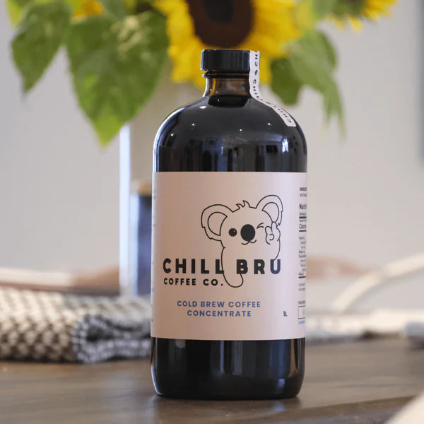 Cold Brew Coffee Concentrate | ChillBru | 1 Litre Bottle