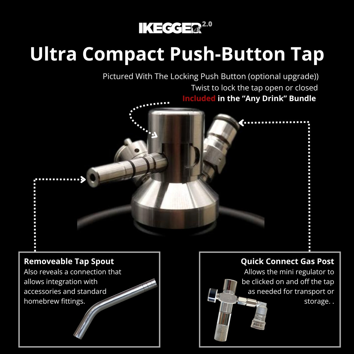 Mini Keg System 2.0 | "Any Drink" Bundle