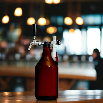 growler tap, beer tap for glass growlers