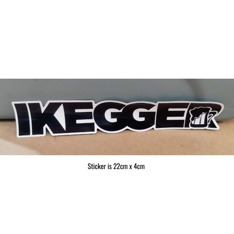 Ikegger bumper stickers