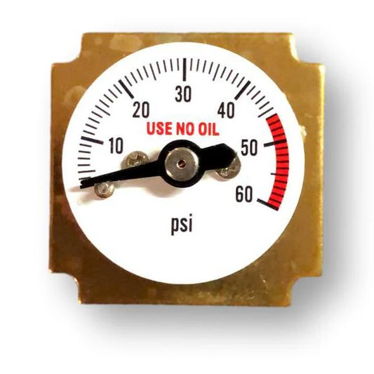 Mini Regulator Replacement Gauge (iKegger 1.0 - Old Style CO2 Regulator)