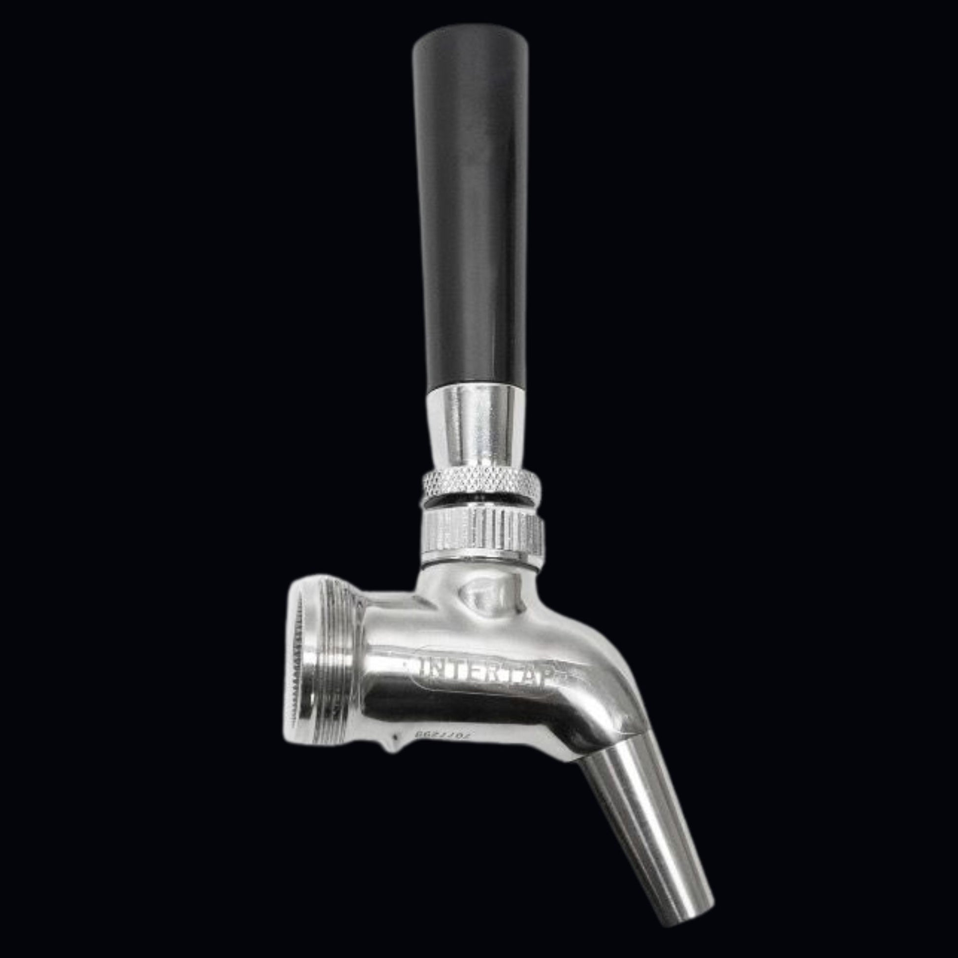 Standard Beer Tap | Intertap Chrome & Brass - iKegger | Mini Keg & Beer Growler System