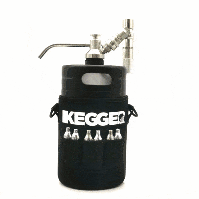 Mini Keg Cooler Sleeve Neoprene with Shoulder Strap iKegger Australia