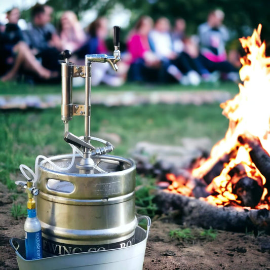 Party Keg Tap Tower | Hand Pump Or CO2 Regulator