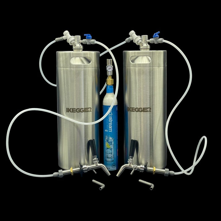 Mini Kegerator Kit 2 x 10L Kegs In Your Bar Fridge iKegger Australia