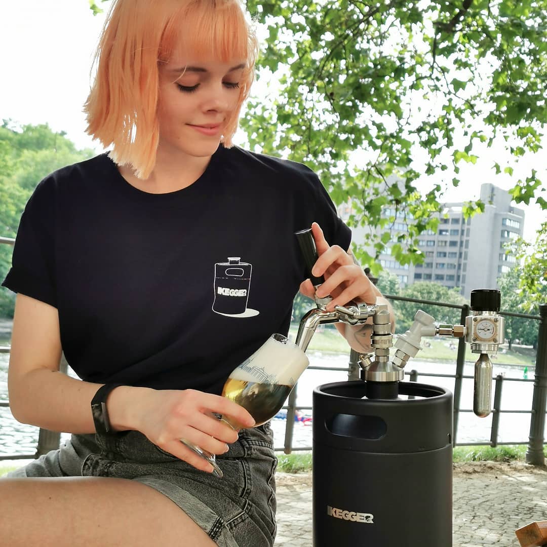 growler for carbonated drinks, mini keg system