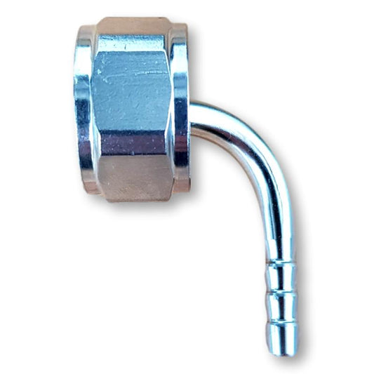 Stainless Steel Angled Barbtail With 5/8 Hex Nut - iKegger | Mini Keg & Beer Growler System