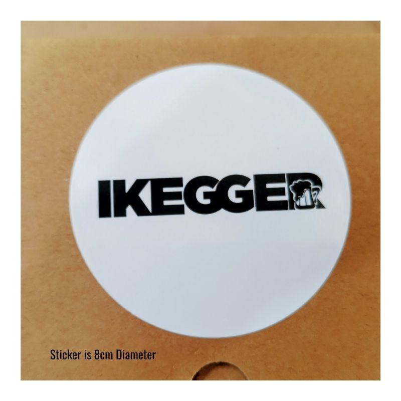 iKegger  Round Stickers